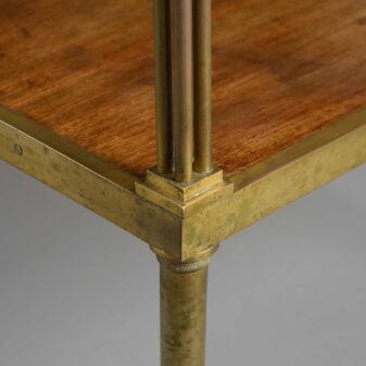 Mid-20th century maison jansen two tier table