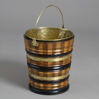 Antique dutch fire bucket