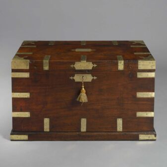 Regency military trunk