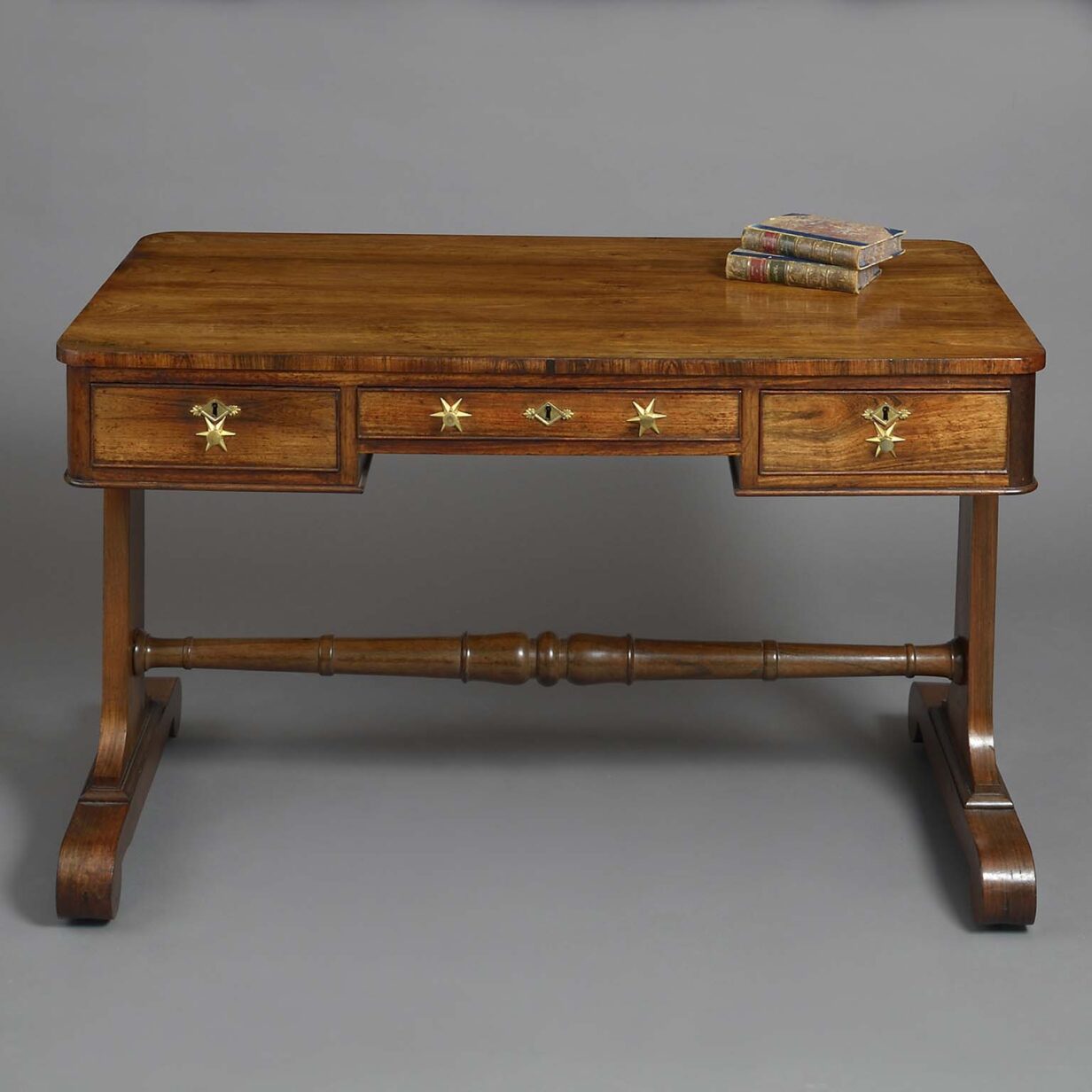 Regency rosewood writing table