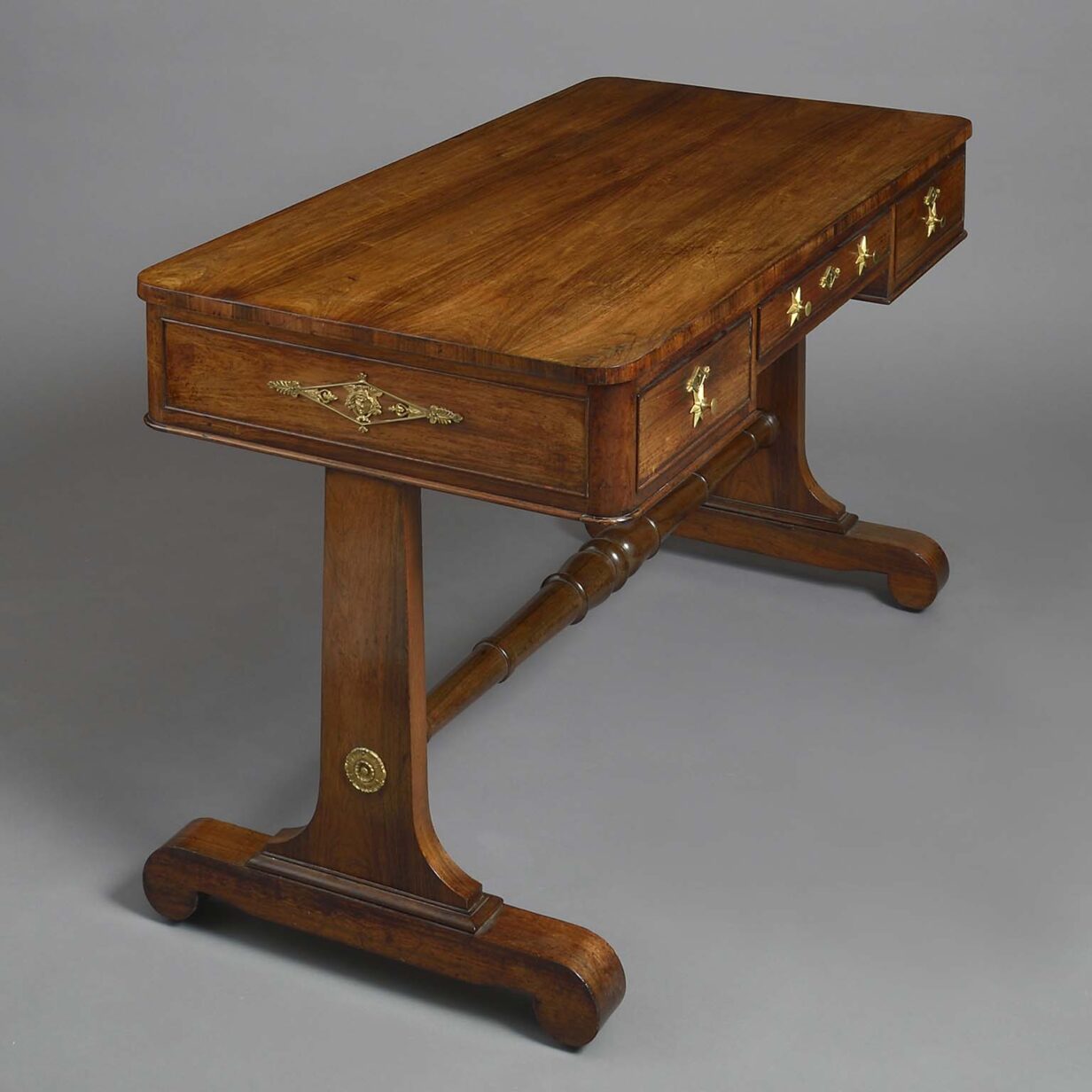 Early 19th century regency period writing table