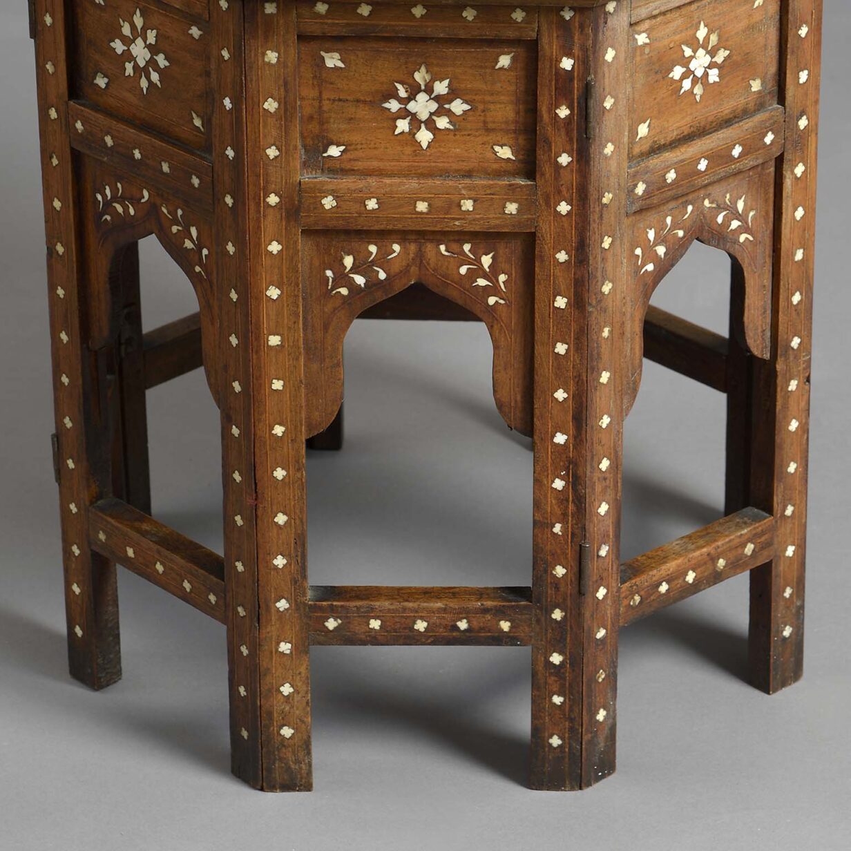 19th century hoshiarpur low table