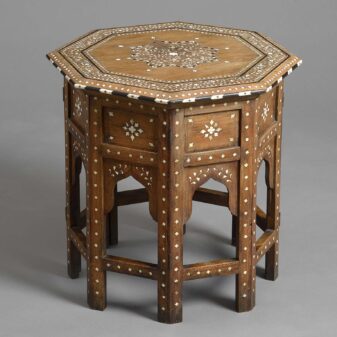 19th century hoshiarpur low table