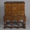 William and mary floral marquetry chest on stand