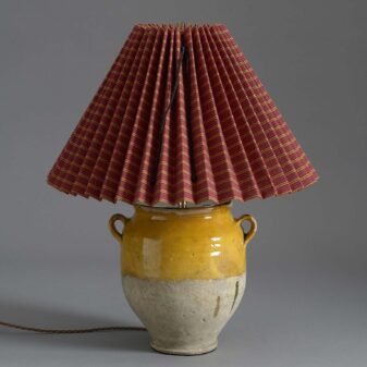 Antique Confit Pot Lamp