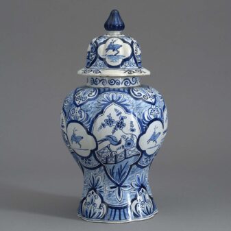 Blue and White Delft Vase