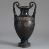 Antique cast iron vase