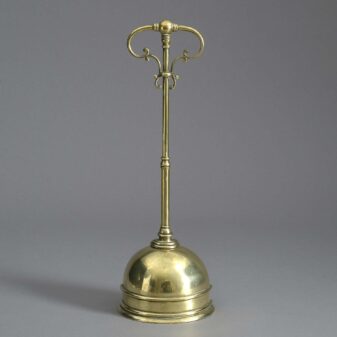 Victorian Brass Doorstop