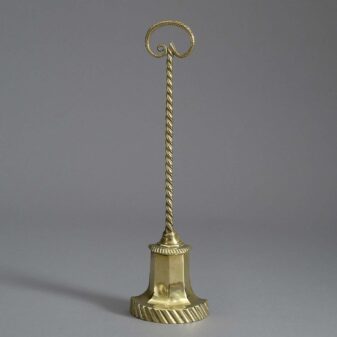 Antique Brass Doorstop