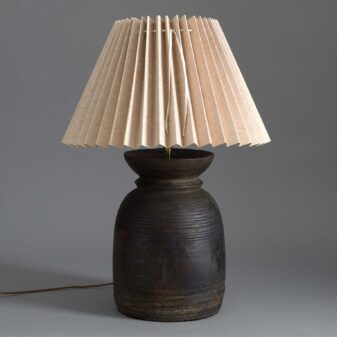 Turned tekhi lamp